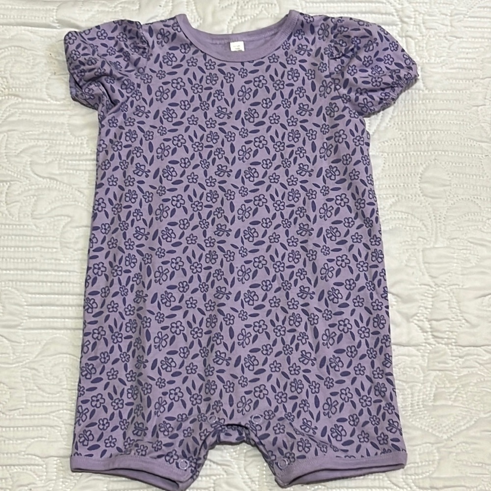 Purple romper